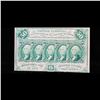 Image 2 : ***Auction Highlight*** 1863 US Fractional Currency 50¢ First Issue Fr-1312 Washington W/ Monigram G