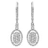 Image 1 : 14k Gold 0.75CTW Diamond Earrings, (SI2-SI3/H-I)