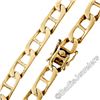 Image 4 : Vintage 14kt Yellow Gold 8.4mm Large Gucci Link Chain Bracelet