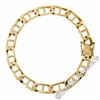 Image 6 : Vintage 14kt Yellow Gold 8.4mm Large Gucci Link Chain Bracelet