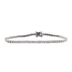 4.76 ctw Diamond Bracelet - 14KT White Gold