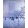 Image 1 : Childe Hassam - Late Afternoon, New York, Winter