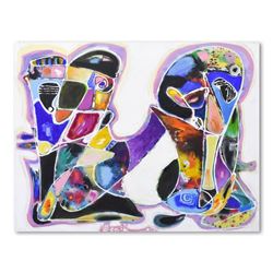 Jenik Cook, Original Acrylic Painting on Gallery Wrapped Canvas (40" x 32"), Han