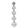 Image 1 : 14k White Gold 0.50CTW Diamond Pendant, (I1/G-H)