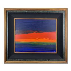 Wyland, "Big Island" Hand Signed Original Painting on Board with Certificate of