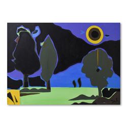 Jenik Cook, Original Acrylic Painting on Gallery Wrapped Canvas (44" x 32"), Han
