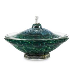 "Small Saturn Oil Lamp" Hand Blown Glass Sculpture, Hand Signed by GartnerBlade