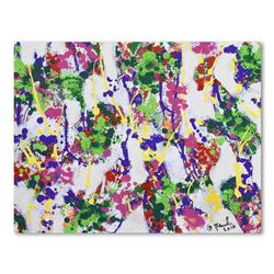 Jenik Cook, Original Acrylic Painting on Canvas, Hand Singed with Letter of Auth