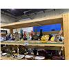 Image 2 : 4 SHELVES OF ASSORTED COLLECTIBLES, CHINA, CAMERAS, AND MORE