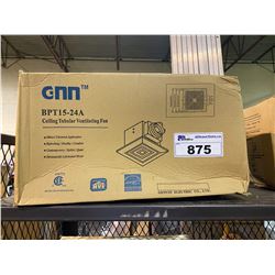 GNN BPT15-24A CEILING TUBULAR VENTILATING FAN