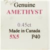 Image 2 : 14K  AMETHYST(0.45CT) PENDANT