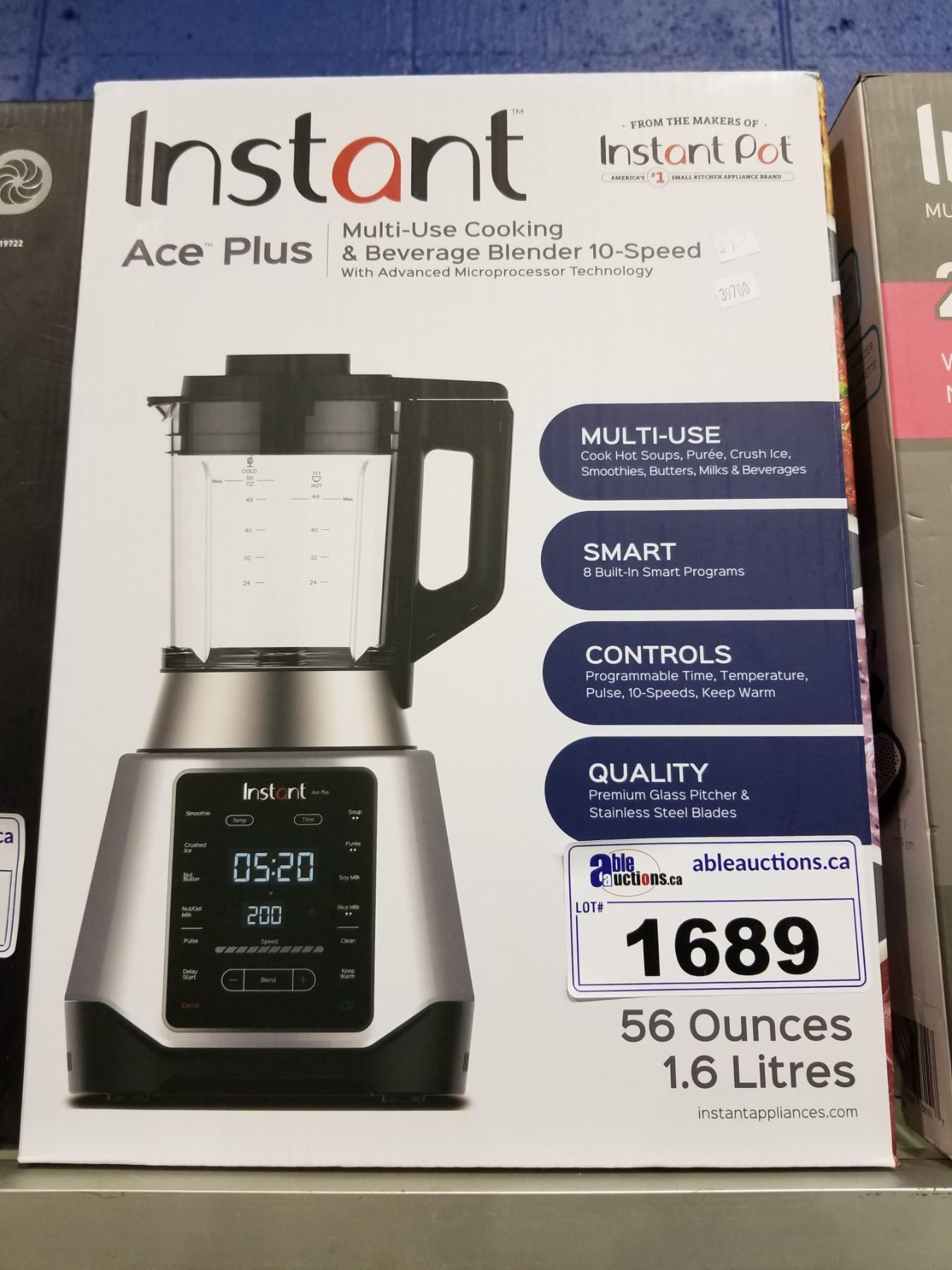 INSTANT ACE PLUS 10 SPEED BLENDER
