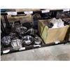 Image 1 : SHELF LOT OF CUISINART COOKWARE AND BOX OF ASSORTED MUGS