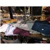 Image 2 : SHELF LOT OF ASSORTED CLOTHES
