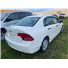 Image 3 : 2008 HONDA CIVIC, 4DRSD, WHITE, GAS, AUTOMATIC, VIN