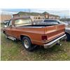 Image 2 : 1973 CHEVROLET 2WHDR, CHEYENNE SUPER 20, ORANGE, GAS, AUTOMATIC,WITH CHEVY 350 SMALL BLOCK VIN#CCY24