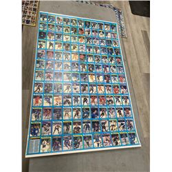 3 UNCUT SHEETS OF 1979-1980 O-PEE-CHEE HOCKEY CARDS INCLUDING WAYNE GRETZKY ROOKIE CARD