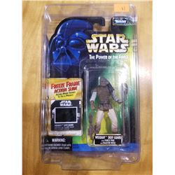 STAR WARS THE POWER OF THE FORCE WEEQUAY SKIFF GUARD FREEZE FRAME FIGURE