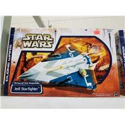 STAR WARS CLONE WARS ARMY OF THE REPUBLIC JEDI STARFIGHTER