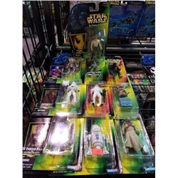 STAR WARS THE POWER OF THE FORCE HAN SOLO IN CARBONITE, DENGAR, SNOWTROOPER, THE FIGHTER PILOT,