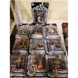 STAR WARS THE TRILOGY COLLECTION PRINCESS LEIA, OBI-WAN KENOBI, MYO, R2-D2, PABLO-JILL, LUKE