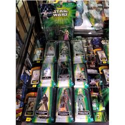 STAR WARS POWER OF THE JEDI OBI-WAN KENOBI, HOTH CHEWBACCA, ADMIRAL MOTTI, YODA, DARTH VADER,