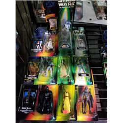 STAR WARS THE POWER OF THE FORCE DARTH VADER, OBI-WAN KENOBI, CHEWBACCA, BOBA FETT, TUSKEN