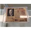 Image 2 : SIGNED GEORGE HERBERT WALKER BUSH DESERT STORM PRO SET CARD