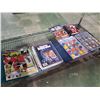 Image 1 : HOCKEY MAGAZINES, HOCKEY NIGHT BY THE NUMBERS BOOK, HOCKEY COLLECTIBLE POGS, OLYMPIC HOCKEY HEROES
