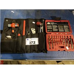 MULTI-TOOL KIT & MAC TOOL 10 PC DRILL INDEX L.H. COBALT DRILL/EXTRACTOR SET