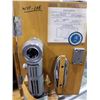 Image 3 : OLYMPUS MICROSCOPE WITH ACCESSORIES, LIGHT & WOODEN BOX