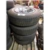 Image 2 : 4 MATRIX P205/75R14 TIRES & RIMS