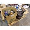 Image 1 : PALLET LOT OF ASSORTED TOOLS/HARDWARE/MISC