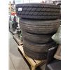 Image 1 : 5 ASSORTED TIRES