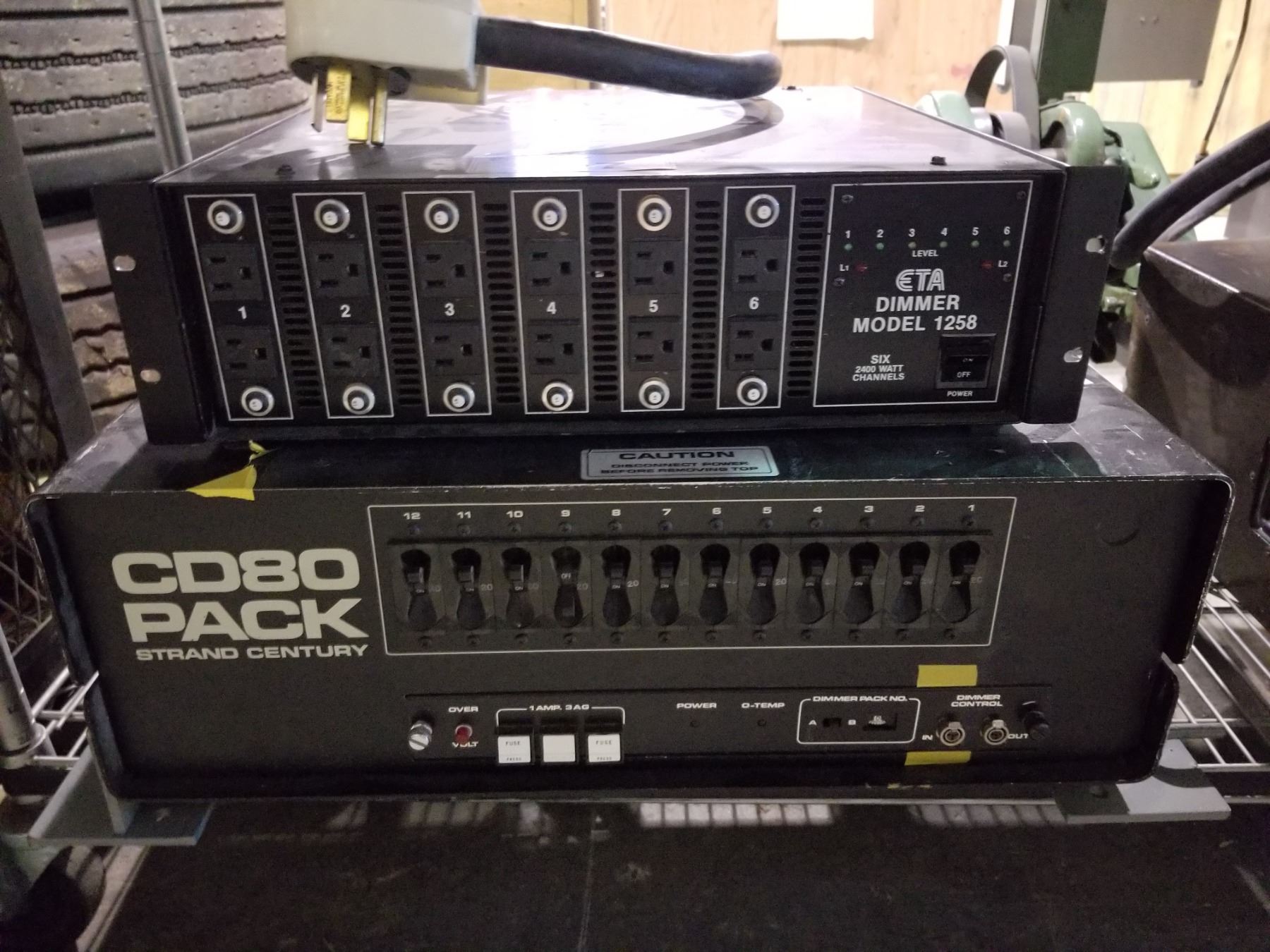 ETA DIMMER MODEL 1258 & CD80 PACK STRAND CENTURY
