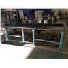 Image 1 : METAL WORKSHOP TABLE 120.75"L X 36"W X 37.5"H