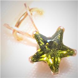 10K  CZ PENDANT