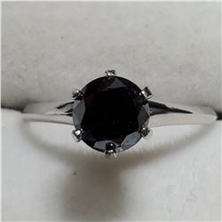 10K  BLACK DIAMOND(1.2CT) RING