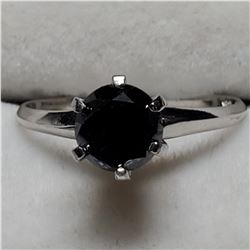 10K  BLACK DIAMOND(1.2CT) RING