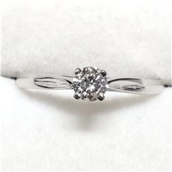 10K  DIAMOND(0.22CT) RING