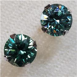 10K  MOISSANITE(1.5CT) EARRINGS