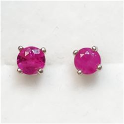 14K  RUBY EARRINGS