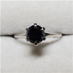 10K  BLACK DIAMOND(1.2CT) RING