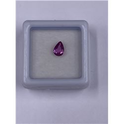 EXCEPTIONAL PINK SAPPHIRE, 0.72CT, 6.8 X 4.8 X 2.8MM, PINK, PEAR SHAPED, VVS CLARITY, LUSTER