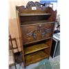 Image 1 : ANTIQUE STYLE BOOK SHELF WITH CUPBOARD