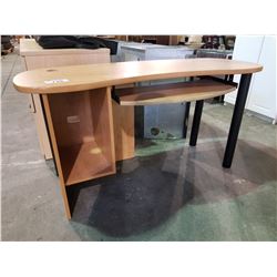 COMPUTER DESK 58.5"L X 26"W X 29.75"H