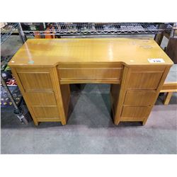 VANITY WITH MIRROR 44"L X 17.5"W X 28.5"H