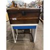 Image 1 : WOODEN CHEST & SMALL DESK