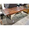 Image 1 : METAL/WOOD COFFEE TABLE