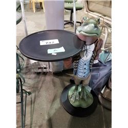 FROG SERVING TRAY 34"H